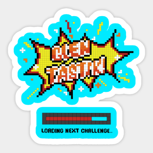 Pixel art Glen Sticker